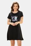 Amante Comfort Sleep Dress - Sweet Lavender Print — thumbnail 1
